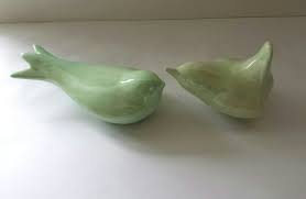 Wedding Cake Toppers/birds Mint Green Modern Elegant Shape ...