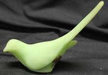 Sold at Auction: Vintage Fenton Green Uranium Custard Glass ...