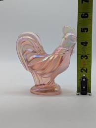 Fenton Carnival Glass Pink Iridescent Country Collection ...