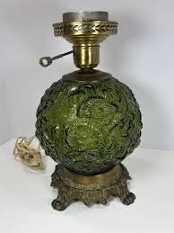 Fenton Gone With The Wind Lamp In Fenton Art Glass for sale | eBay