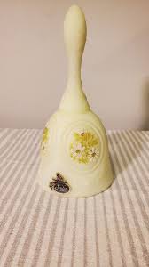 Hand Painted Fenton Glass Designer Bell Limited Edition ...
