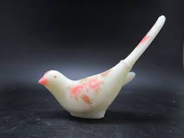 Fenton Happiness Bird Uranium Glass - Hidden Treasures ...