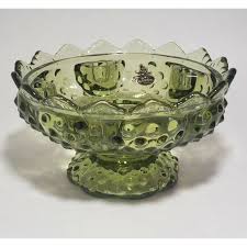 Fenton | Accents | Fenton Hobnail Pedestal 6 Taper Candle ...