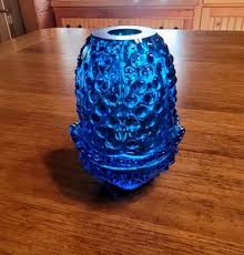 Fenton Hobnail Fairy Lamp | eBay