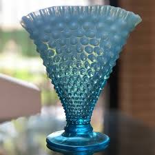Fenton | Accents | Fenton Ocean Blue Opalescent Glass ...