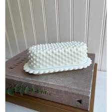 Vintage Fenton Hobnail Milk Glass Butter Dish | Classic White Glassware | Collectible Hobnail Pattern Butter Keeper | Retro Table Decor - Etsy