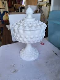 Fenton Pedestal Candy Dish | eBay