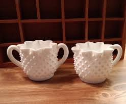 Milk Glass Fenton vintage milk glass hobnail | Mercari