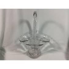 11" Duncan & Miller Tavern Pressed Glass Basket. For Sale at ...