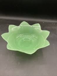Jadeite Lotus Bowl | eBay