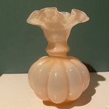 Fenton | Accents | Vintage Mcm Fenton 55 Dusty Rosepink ...