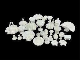 Lot - Collection of Fenton Milk Glass