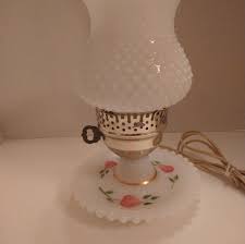 Other | Vintage Milk Glass Hobnail Lamp | Poshmark