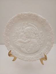 Vintage White 1979 Fenton Mother's Day Plate Made in U.S.A. ...