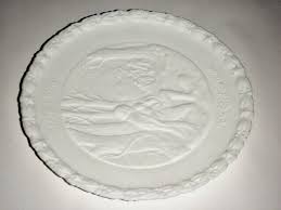 FENTON COMMEMORATIVE PROJECT BICENTENNIAL WHITE 8.25" PLATE ...