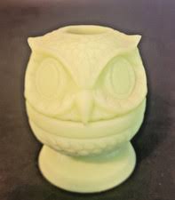 Fenton Green Fairy Lamp | eBay