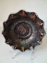 Glass Original Purple Collectible Bowls for sale | eBay