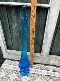 Fenton Sapphire Blue Ombre 15 Point MCM Thumbprint Swung ...