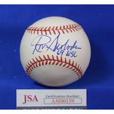 Ron Swoboda 69 WSC JSA COA Autograph Major League OML Signed Baseball