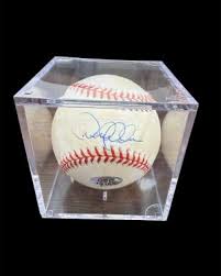 Derek Jeter and Alex Rodriguez Signed ROMLB Baseball COA -