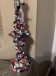 One of a Kind, Handmade Beaded Lamp - Etsy