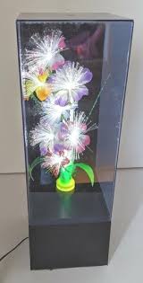 Vintage Fiber Optic Flower Lamp Light Lamp Works! Deck the ...