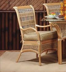 Spice Islands Rattan Dining Table and 42 inch Glass Model SIDT