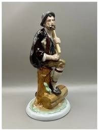 Vintage Fasold and Stauch Lumberjack Figurine. For Sale at ...