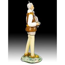 Bohemian Crystal Don Quixote from Flom, 1950 | Chairish