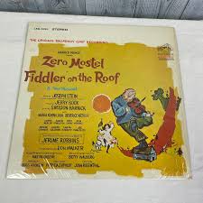 Vintage 1964 Zero Mostel in Fiddler On the Roof Musical ...