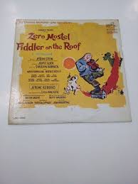 Zero Mostel - Fiddler on the Roof (1964) Vinyl Record LP ...