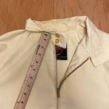 Vintage Campus Solid Beige XL (Fits 2XL) Long Sleeve Full ...