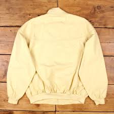 Vintage Windbreaker Bomber Jacket L 90s Yellow - Etsy