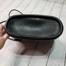 Brighton 2 Tone Leather Bucket Bag Purse Braided Straps ...