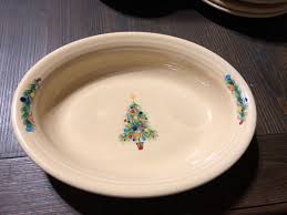 Fiesta Christmas Tree Oval Serving Bowl Medium 10” | eBay