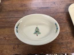 Fiesta Ware Christmas Tree Vegetable Bowl 10 1/4” Homer ...