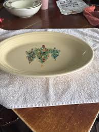 Vintage oval platter 13 5/8 inch fiesta Serving Platters