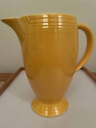 Fiesta Vintage Coffee Server ORIGINAL YELLOW Fiestaware ...