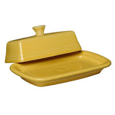Extra Large Covered Butter Dish 8 1/8 Inch x 5 1/8 Inch ...