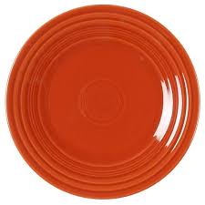 Fiesta Paprika (Intro 2010) Luncheon Plate by Homer Laughlin | Replacements, Ltd.