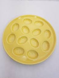 Fiesta Egg Tray 11" Deviled Egg Platter - Sunflower Yellow ...