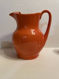 Metlox California Pottery Poppy Trail (6)Tumblers 235T and Ice Lip Pitcher Set | eBay