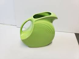 Fiestaware Chartreuse Large Disc Pitcher Never used New | eBay