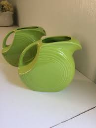 Fiestaware Chartreuse Pitcher (qty. 2) - Etsy
