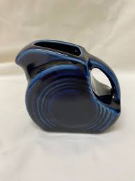 Fiestaware Cobalt Mini Disc Pitcher Creamer | eBay