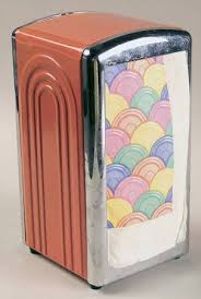 Fiesta Persimmon (Intro 1989) Napkin Dispenser w/Napkins by ...