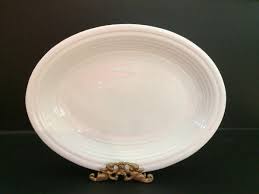 Fiesta/Fiestaware~Homer Laughlin~White~11.25” Platter. | eBay