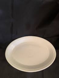 Large Homer Laughlin Fiesta 13.5” Oval Platter, White | eBay