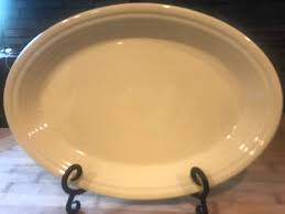 Fiesta Pale Yellow Platter, Vintage Fiesta, Made in USA ...