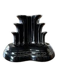 Fiesta - Black Tripod Pyramid Candleholder No Box Homer ...